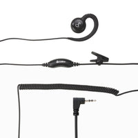 Cobra - Casque supra-auriculaire GMRS FRS 2,5 mm de type C-Réglable pour chaque oreille