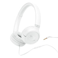 JBL - Tune 530 Casque supra‑auriculaire filaire - Blanc-Son Pure Bass de JBL