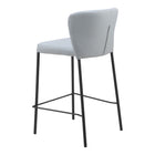 Zuo - Linz Tabouret de comptoir - Gris - Ensemble de 2-6