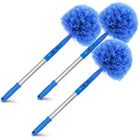 Gritt Commercial - Brosse chasse-toiles - Brosse pour coins de 6 11/16 po - Manche de 20 po - Lot de 3-Idéale pour atteindre facilement les coins et les espaces étroits