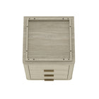 Manhattan Comfort - Table de nuit moderne Evelyn 20" à 3 tiroirs - Naturel-Garantie limitée du fabricant de 30 jours