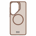 Blu Element - Chromatic Kick avec étui aimants pour Samsung Galaxy S26 Ultra, Marron-Support dépliable pour objectif d'appareil photo
