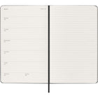 Moleskine - Agenda semainier  Classic 18 mois 2026-2027 - couverture rigide - 12 -7 x 21 cm - noir - Anglais-4