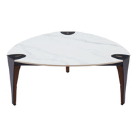 Zuo - Bogey Table basse - Multicolore-Pieds en caoutchouc aidant à protéger les surfaces de plancher