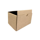 Boîtes d'expedition à patte rentrante - 32C, cannelure E, kraft uni - 5-1/2 po L x 4-1/4 po l x 3-1/2 po H - paquet de 50-Kraft (brun) fait de matière recyclee à 100 %
