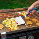 Razor - Spatule à griller extra large -Poignée ergonomique antidérapante avec repose-pouce et trou de suspension.