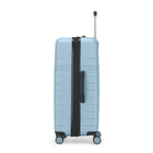 Bugatti - Lisbon Grande valise rigide - Bleu-La poignée télescopique du chariot offre des hauteurs de verrouillage réglables pour plus de confort et de facilité d'utilisation