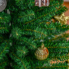 HOMCOM - Arbre de Noël - arbre de Noël fin avec branches réalistes-Matériau : plastique 