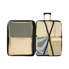 Swiss Mobility - Ensemble de Valise 2 Morceaux à Coque Rigide de la collection Rhodes- Latté-Serrure à combinaison intégrée approuvée par la TSA pour plus de sécurité