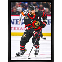 Claude Giroux Ottawa Senators - Toile encadree - 22" x 31"-Impression sur toile de qualité supérieure avec bordures enveloppées