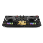 Hercules - DJControl Inpulse T7 Premium Contrôleur DJ motorisé 2 platines-Facile à transporter et à installer, à seulement 11 lb / 5 kg, avec poignées intégrées et pieds rétractables