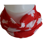 Cool Canuck - Chill Tube cache-cou rafraîchissant rouge à motif Canada - paquet de 2-Lavage en machine sans adoucissant