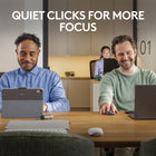 Logitech - MX Anywhere 3S Souris compacte sans fil - Noir-Molette à Défilement Rapide : La fonction MagSpeed offre une vitesse de 1000 lignes/seconde (5) et une grande précision  pour s'arrêter sur un pixel