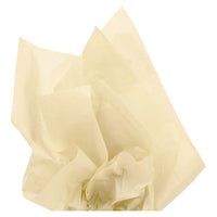 JAM Paper - Papier de soie - Ivoire - 50 feuilles-Couleur : Ivoire | Parfait pour les anniversaires, les fêtes et toutes les occasions de cadeaux