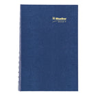 Blueline - 2027 Agenda quotidien CoilPro avec couverture rigide à texture imitation lézard – 8 po x 5 po – Couleurs assorties – Bilingue-Reliure spirale double avec couverture rigide d'aspect lézard