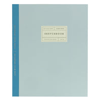 Gry Mattr - Carnet de croquis essentiel - 10 x 8 po - Bleu-Carnet de croquis de 10 x 8 po
