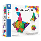 Magna-Tiles - Ensemble De Construction MAGNETIC Classique De 32 Pièces, La Marque De Construction Magnétique Originale  -Sécurité Garantie:  Toutes les pièces MAGNA-TILES sont construites pour résister à d'innombrables heures de jeu.  Notre treillis de signature empêche la fissuration, tandis que les rivets de fixation gardent les aimants sûrs et sécurisés