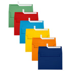 JAM Paper - Enveloppes d'invitation colourées A10 avec fermeture autocollante à décoller et coller - 6 x 9 1/2 - couleurs primaires assorties - 150/paquet-Couleurs : Bleu, Rouge, Orange, Vert, Bleu Marine, Jaune