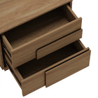 Manhattan Comfort - Table de nuit moderne Horizon 21,7" - Érable-La finition effet bois apporte une élégance organique