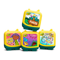 tonies - Clever tonies : Les Aventures De Crayola 4Pc Ensemble (Anglais)-Explorer des sujets fascinants avec chaque Clever Tonie grâce à des aventures audio qui rendent l’apprentissage amusant.