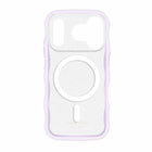 Kate Spade - Étui Wavy MagSafe pour iPhone 17 Pro - Paillettes-Un design ondulé unique avec un ombré pailleté noir