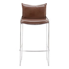 Zuo - Pola Tabouret de bar - Brun-Rembourrage moelleux et confortable