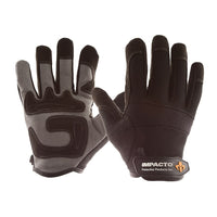 IMPACTO® WG408 Grand paire Gant Mécanicien de travail général, doigts complets, fait avec suède synthétique, paume renforcée-1
