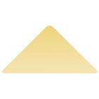 JAM Paper - Rouleaux d'étiquettes standard - triangle - 1 1/4 x 2 1/2 - feuille dorée mate - 125 étiquettes/rouleau-Taille : Triangle (1 1/4 x 2 1/2 pouces) | Les étiquettes imprimables sont faciles à créer et à personnaliser.