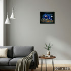 Auston Matthews 16x20 Skyline impression Toronto Maple Leafs - Impression encadree - 20" x 16"-Prêt à accrocher - livré entièrement assemblé