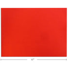 Selectum - Feuilles de Feutre - 9 po l x 12 po L - Rouge - Paquet de 10-Pour les créations artisanales