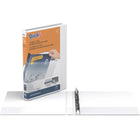 Reliure à anneaux View QuickFitMD 5/8 po AR-blanc, Paquet de 6-Anneau rond, 3 anneaux, non verrouillable