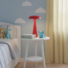 Xtricity - Lampe de table tactile portable décorative LED Chanterelles - Rouge-Température de couleur 3CCT sélectionnable : blanc doux, lumière du jour et blanc froid