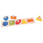 Puzzle de correspondance de formes Bigjigs Toys -Permettez à votre enfant d'identifier différentes formes