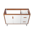 Modway - Energize 48" Armoire de lavabo compatible avec un seul lavabo (non inclus) - Blanc cerise-10