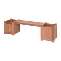 Dura Housewares - jardinière de fleurs tropicale -Établi 2-en-1 avec deux jardinières intégrées