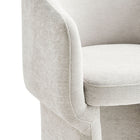 Modway - Verity Barrel Back Chenille Fauteuil à manger - Ivoire-10