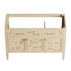 Modway - Elysian 48" Armoire de toilette de salle de bain (lavabo non inclus) - Burl-7