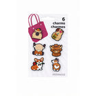 Merangue - Petits porte-clés - Animaux mignons - Lot de 6-Des motifs mignons et ludiques sur le thème des animaux