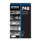 Epson - T748 Cartouche d'encre - Capacité standard - Noir-Qualité photo supérieure à celle des photos de labo