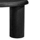 Modway - Mavina Manche Bois de manguier Table basse - Noir-7