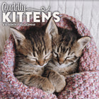 DateWorks - 2026 Calendrier Mural 16 Mois - 12 po x 12 po - Chatons Câlins - Anglais -12,00" x 12,00"