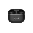 Evry - Écouteurs intra-auriculaires sans fil TWS avec ENC, noir-Affichage de la batterie sur l'étui