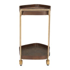 Zuo - Chariot-bar Stela - Noyer-Supporte jusqu’à 20 lb