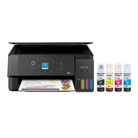Epson - Imprimante multifonction couleur sans fil EcoTank ET-2900 à réservoirs d’encre géants - Noir-L’imprimante Epson EcoTank inclut une réserve d’encre allant jusqu’à 3 ans, lorsque vient le temps de recharger l’encre, vous économisez jusqu’à 90 % sur le coût de l’encre avec les bouteilles d’encre de rechange comparativement aux cartouches d’encre
