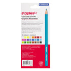 Staples/Staedtler - Crayons de couleur - paquet de 24-Pré-aiguisés
