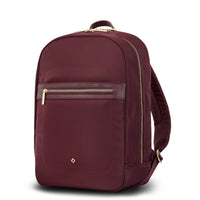 Samsonite - Mobile Solutions 2 Sac à Dos Essential 15,6 po - merlot- La doublure de ce produit a été fabriquée à partir de tissu en polyester recyclé, fabriqué à partir de bouteilles en plastique utilisées par les consommateurs
