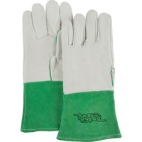 Weld-Mate - Gants De Soudage, Cuir Fleur De Vache, Taille Moyen, paquet de 12-Doublure Non doublé