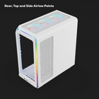 iBUYPOWER - PC de bureau gaming Element – ​​AMD Ryzen 7 8700F – RTX 5060 – SSD 1 To – 16 Go DDR5-Clavier et souris de jeu filaires RVB