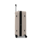 Swiss Mobility - Ensemble de Valise 2 Morceaux à Coque Rigide de la collection Rhodes- Latté-Système d’extension à fermeture éclair offrant 20 % d’espace de rangement supplémentaire