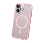 TUFF8 - iPhone 16 Plus -  GlideGuard Rugged Back Case - Rose-Couche antichoc : La couche antichoc étanche à l'air ajoute une protection supplémentaire contre les chutes accidentelles. Testé selon la norme MIL-STD jusqu'à 8FT